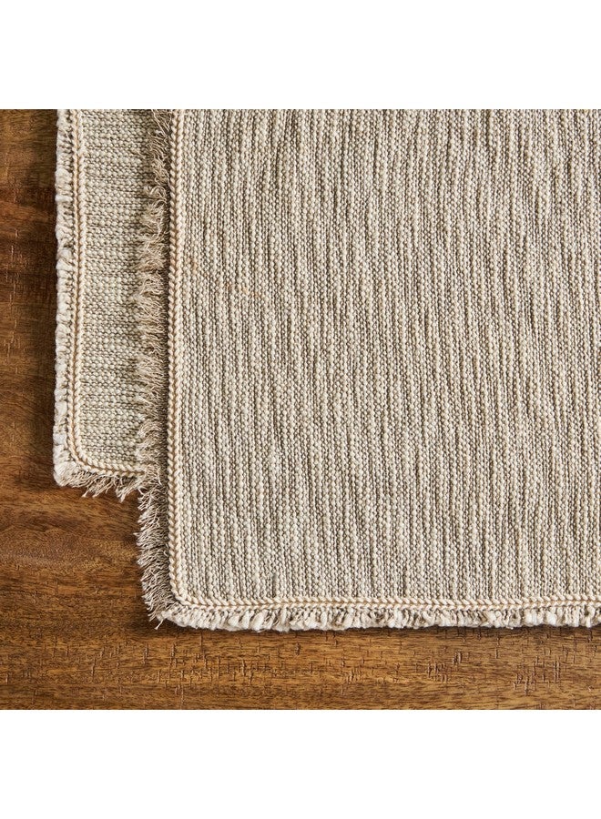 Home Box Naturio Slub 2-Piece Table Placemat 48 x 33 cm - Image 2