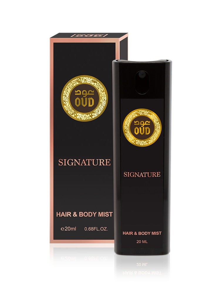 عود لاكشري كوليكشن ﻋﻄﺮ ﺑﺨﺎخ اﻟﺸﻌﺮ واﳉﺴﻢ ﻋﻮد ﺳﻴﻐﻨﺘﺸﺮ 20 مل - Image 2