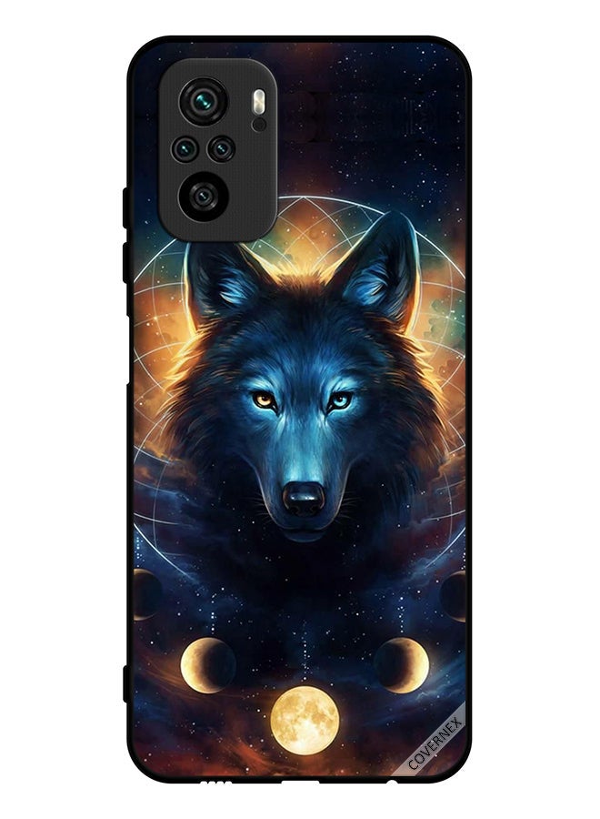 Covernex Protective Case Cover For Poco M5s 4G Wolf In Space - Image 1