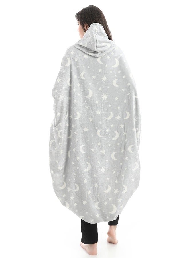 Snooze, Wearable blanket with hood, Loomy design - Image 3