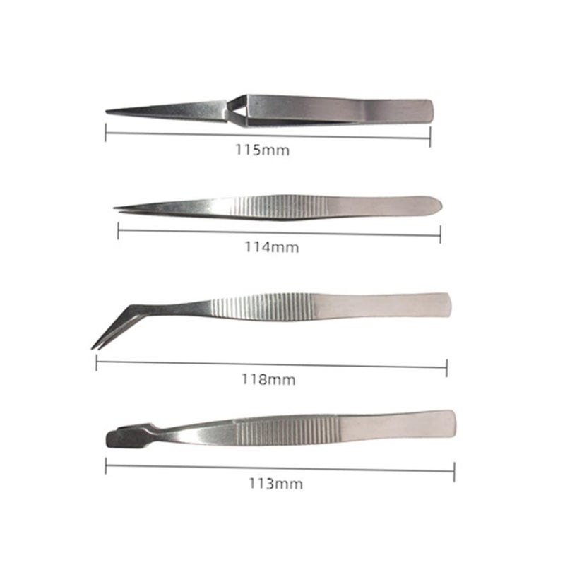 8pcs Steel Nail Art Precision Kit Thickened Pointed Tips Jewelry Repair Multifunctional Tool - Image 4