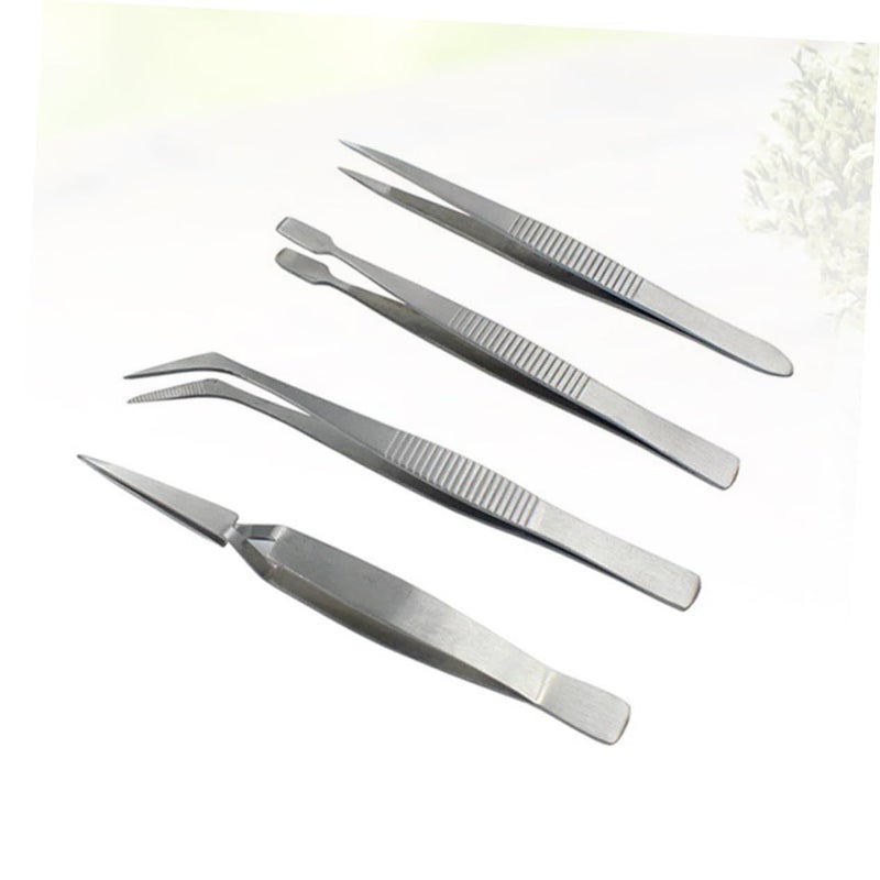 8pcs Steel Nail Art Precision Kit Thickened Pointed Tips Jewelry Repair Multifunctional Tool - Image 3