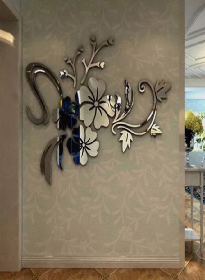 Acrylic Mirror Wall Sticker Removable 3D Wall Decal for Living Room Bedroom Bathroom Studio - Image 5