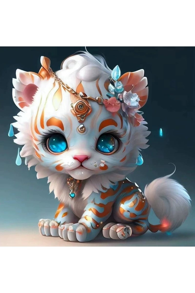 general New Acrylic Flat 12-year-old Zodiac Animal Car Decoration Pendant