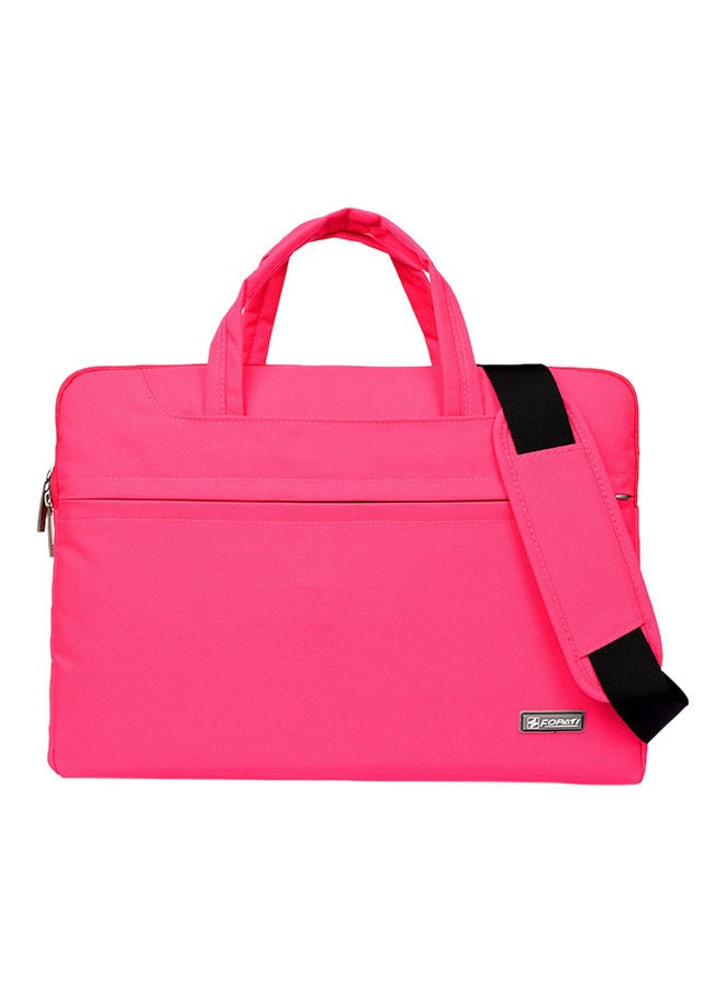NIBEMINENT 11Inch Laptop Briefcase Pink 