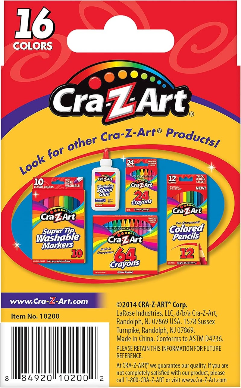 Cra-Z-Art 16 Color Kids Crayons - Non-Toxic and School Quality - Image 3