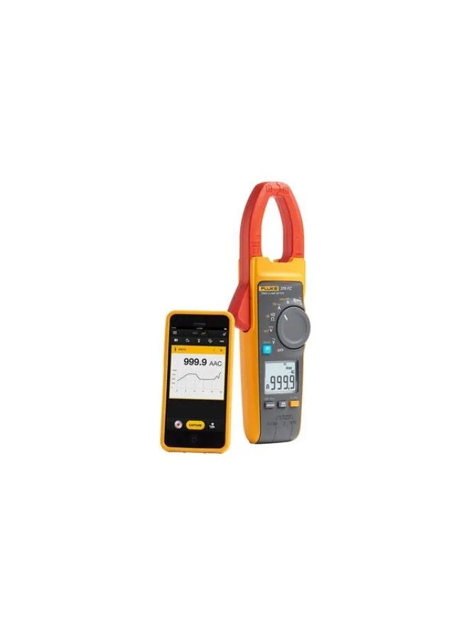 فلوك مقياس التيار المتردد/المستمر اللاسلكي FLUKE 376 FC بتقنية RMS الحقيقية لقياس التيار المتردد/المستمر - Image 1