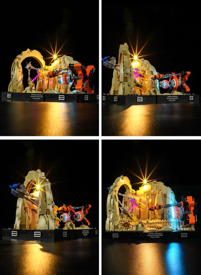 BRIKSMAX Led Lighting Kit for Lego-75380 Mos ESPA Podrace Diorama - Compatible with Lego Star Wars Building Set- Not Include Lego Set - Image 5