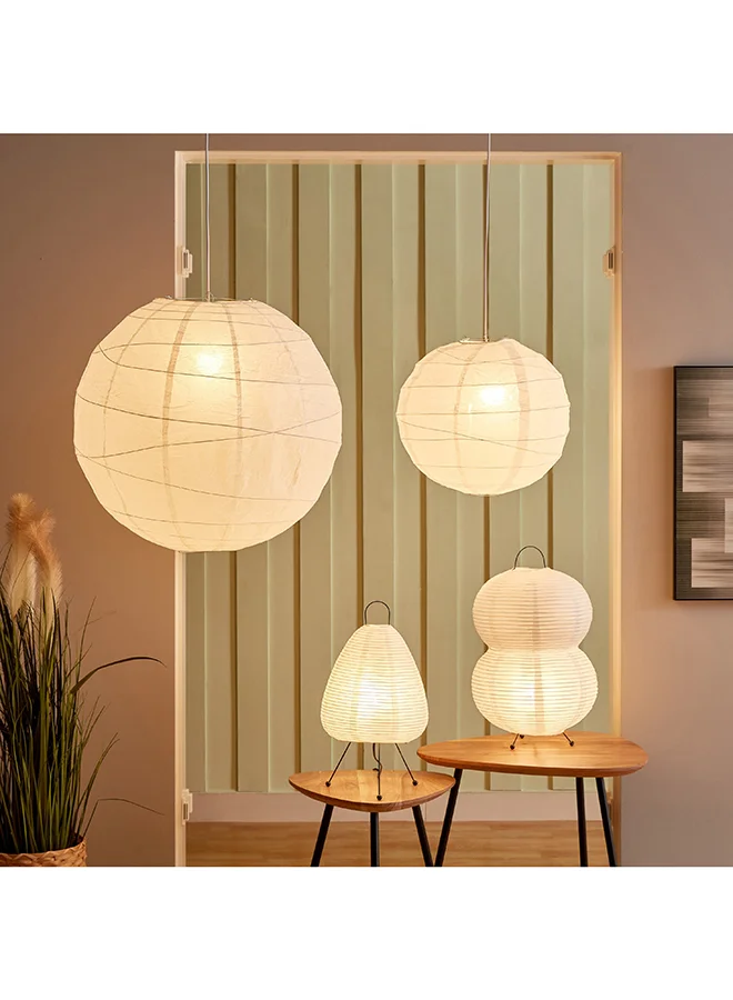 Home Box Phoenix Rice Paper Table Lamp 32 x 45 cm