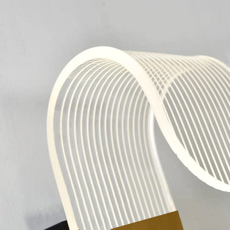 Groeien 15watt LED Sconce Modern Transparent Indoor Home Acrylic Wall Lamp Warm White 1 - Image 3