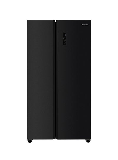 DAEWOO 644L Gross, Net 532L, Side By Side Refrigerator, Dual Fan Cooling, Twist Ice Maker, Glass Shelves, LED Light, Digital Display, 10