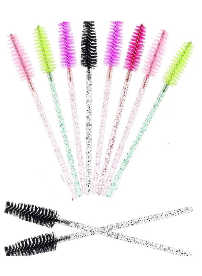 8  Mascara & Eyebrow Spoolie Wands – Brushes for Eyelash Extensions, Brow Grooming, and Professional Makeup Application - Image 2