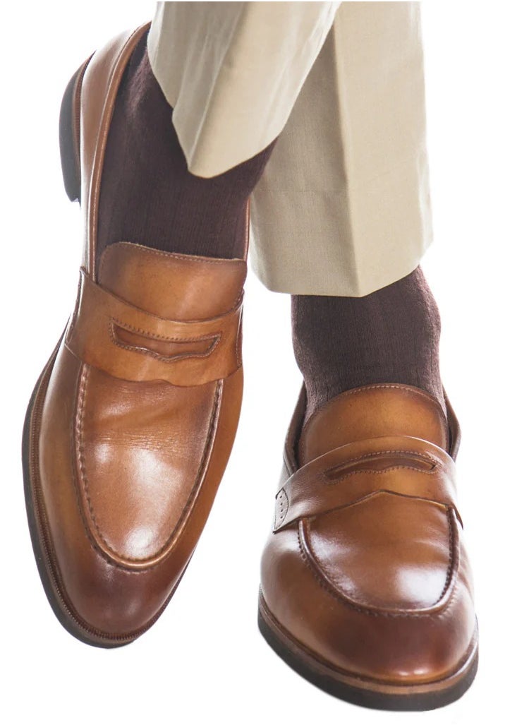 embrator Pack of 6 Plain Color Cotton Classic Socks for Men  - Image 4