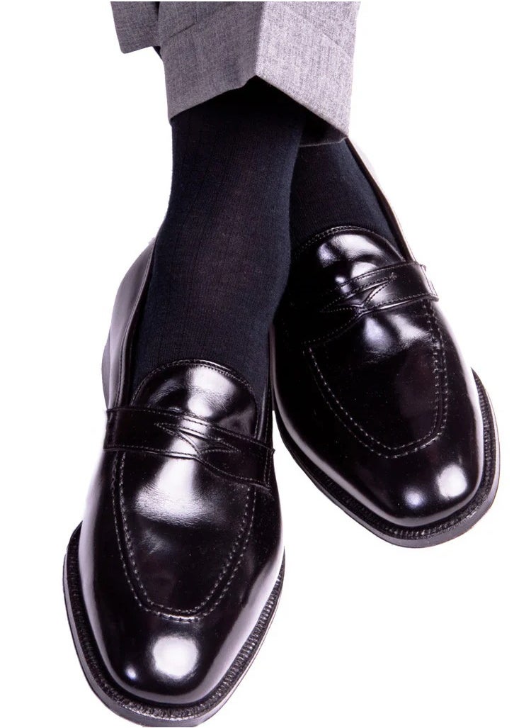 embrator Pack of 6 Plain Color Cotton Classic Socks for Men  - Image 3