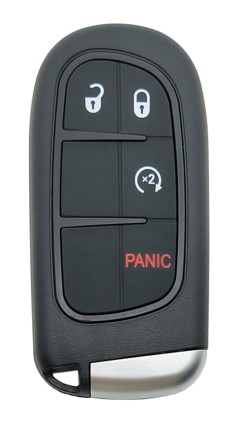 AYGUCEKE Replacement Key Fob Cover Case fit for 20132018 Dodge Ram 1500 2500 3500 Laramie Outdoorsman SLT SXT Pickup Truck Proximity Smart Keyless Entry Remote Key Fob Shell - Image 3