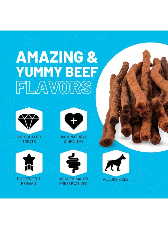 Sitka Farms Beef Sticks 10 Inch for Dogs - Crunchy Beef Munchy Sticks - Natural Beef Flavor Dog Treats - 30 Count - High Protein Snacks for Large Medium and Small Breeds - Image 3