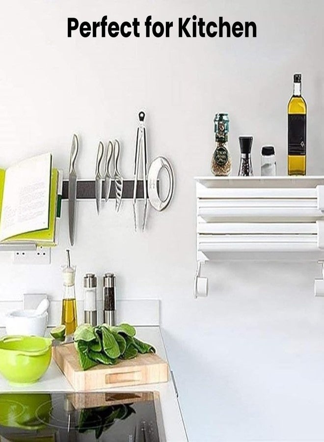 REMICH Kitchen Triple Paper Roll Dispenser | 3 in 1 Foil Cling Film Tissue Paper Roll Holder |Tissue Paper Dispenser for Kitchen | Kitchen Wall Mounted Tissue Dispenser - Image 4