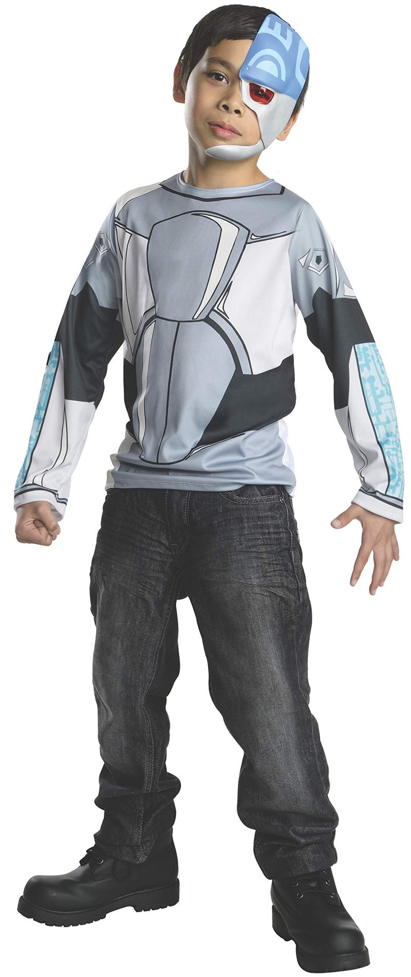 Rubies Child's Teen Titans Go Cyborg Costume, Small