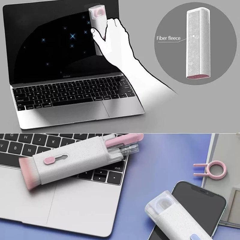 comfrt 7-in-1 Computer Keyboard Cleaner Brush Kit, Laptop Screen Keyboard Earbud Cleaner Kit,Keyboard Cleaner kit, - Image 2