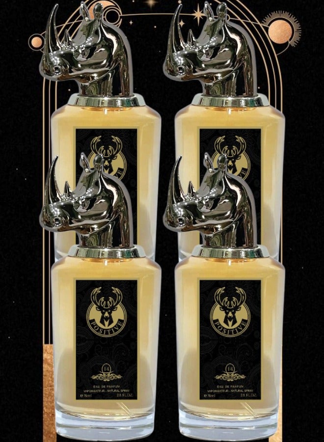 POSITIVE 4 Pieces Positive Number 14 EDP 75ML - Image 1