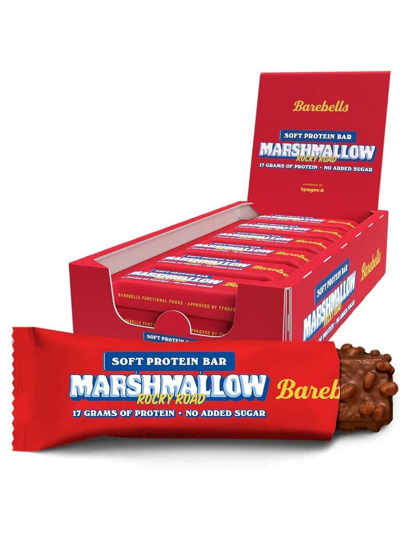 Barebells Soft Protein Bar Marshmallow Rocky Road 55gm Pack of 12 - Image 1