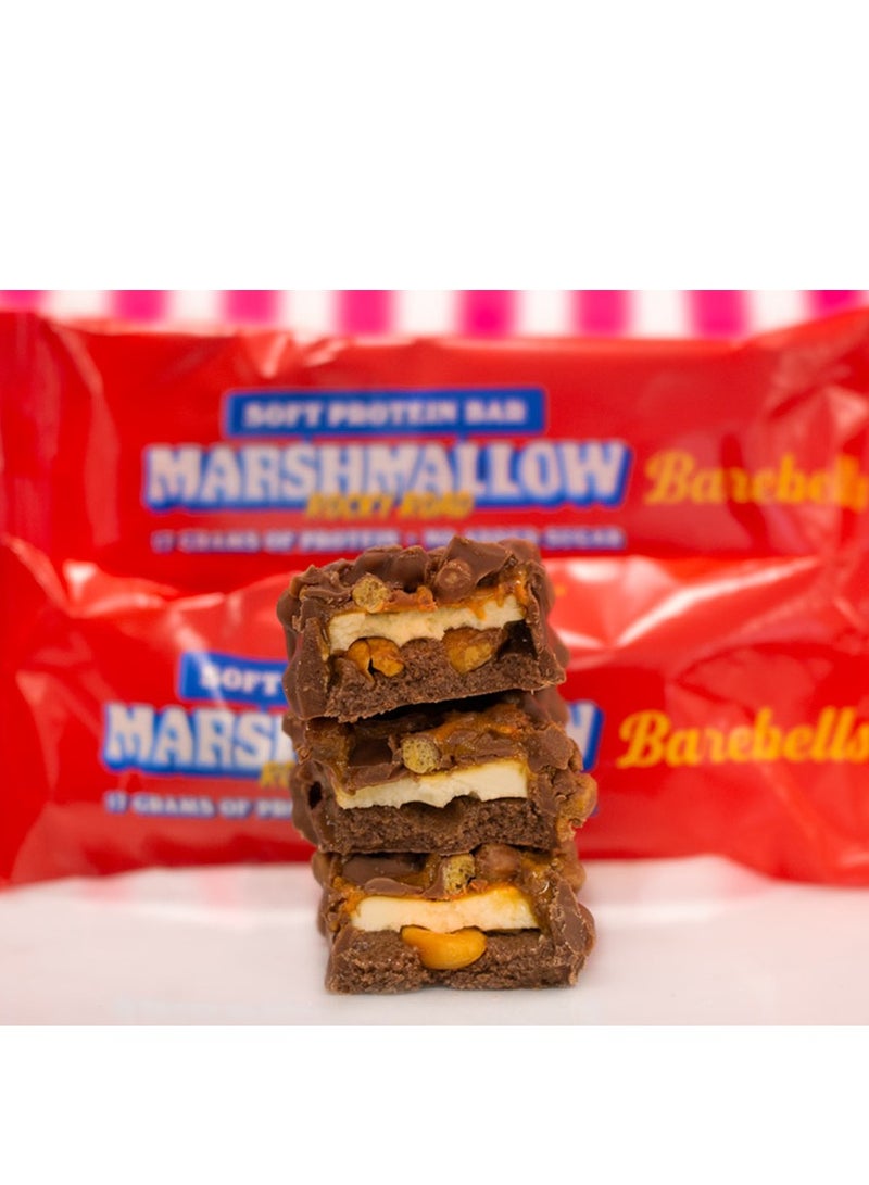 Barebells Soft Protein Bar Marshmallow Rocky Road 55gm Pack of 12 - Image 3