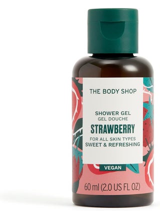 Strawberry Mini Gift Set – Shower Gel (60 Ml) And Body Butter (50 Ml) And Hand Cream (30 Ml) – Juicy Wild Strawberry Seed Oil Formula, Vegan Body Care Trio For Soft, Fresh Skin - view 2