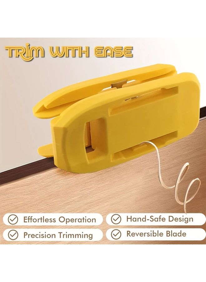 3 In 1 Manual Wood Edge Trimmer Tool For Precision Smoothing Edge Bending Corner Rounding - Image 3
