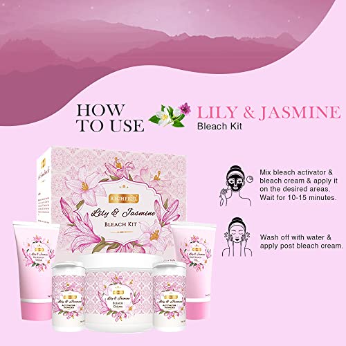 Richfeel Lily And Jasmine Bleach Kit-320gm - Image 4
