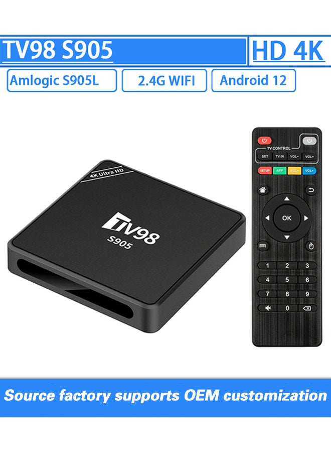 تلفزيون صندوق تلفزيوني ذكي S905 4K HD واي فاي أندرويد - Image 5