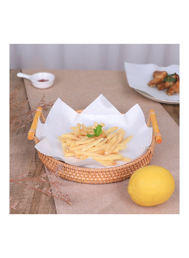 NIBEMINENT 50-Piece Oil Absorbing Paper White - Image 1