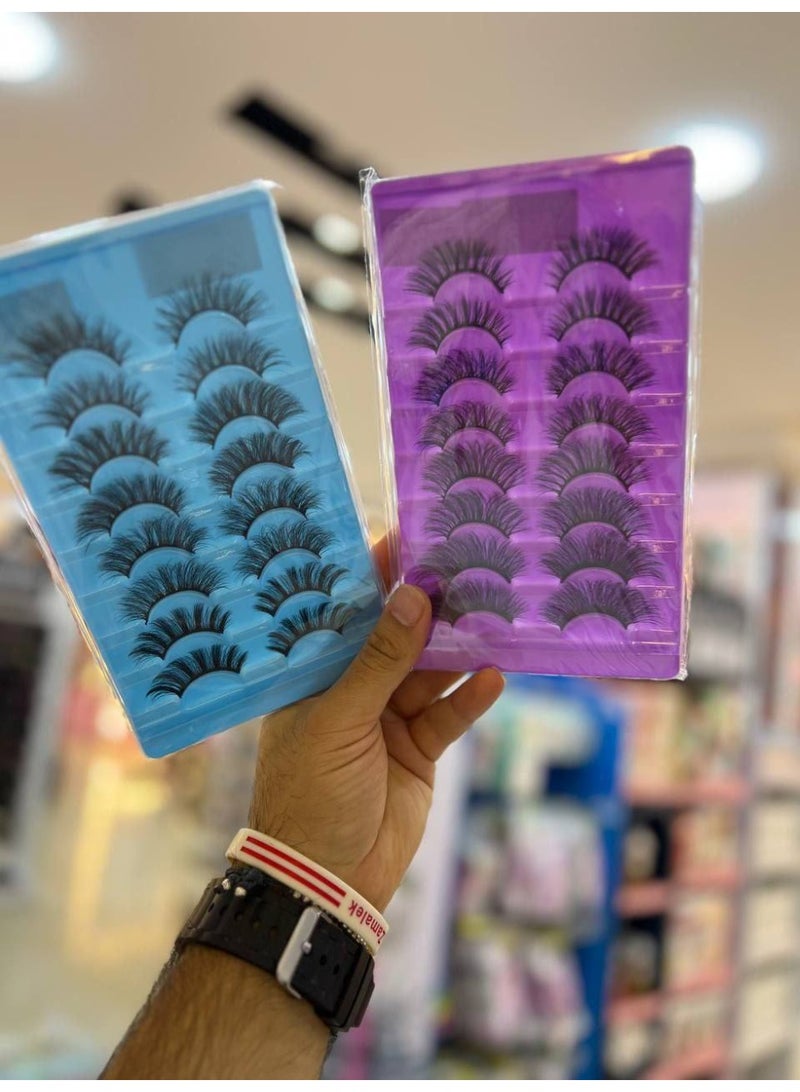 رموش خطيره يا جماعه وخامتها تحفه عشان كل الناس الي سالوني عليها وفرتلكوا اشكال كتير وكمان كميات بسعر لقطه 🤭💖 مفيش ميكب ارتست دلوقتي تقدر تستغني عنها و غنيه عن التعريف ❤️ اخر صور علي الطبيعه عشان تشوفوا حلاوه الرموش والوينج كمان - Image 2