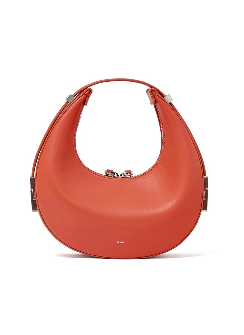 OS OI Mini Toni Bag Mini Leather Top Handle Handbag Shoulder Crossbody Bags  - Image 4