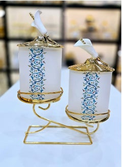 Safely store your precious saffron dry fruit nuts chocolate with this beautiful and functional bowl.The intricate design of this bowl will add a touch of elegance to your kitchen