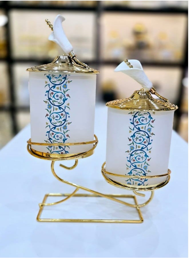Generic - Safely store your precious saffron dry fruit nuts chocolate with this beautiful and functional bowl.The intricate design of this bowl will add a touch of elegance to your kitchen - Image 1