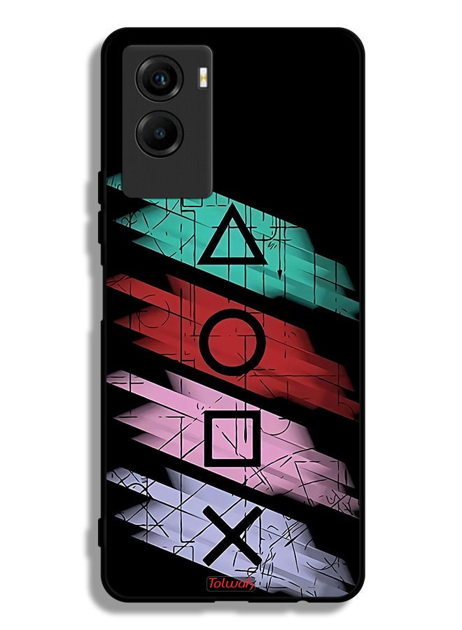 Tolwak Vivo Y55s 5G (2021) Protective Case Cover Squid Game Icons - Image 2