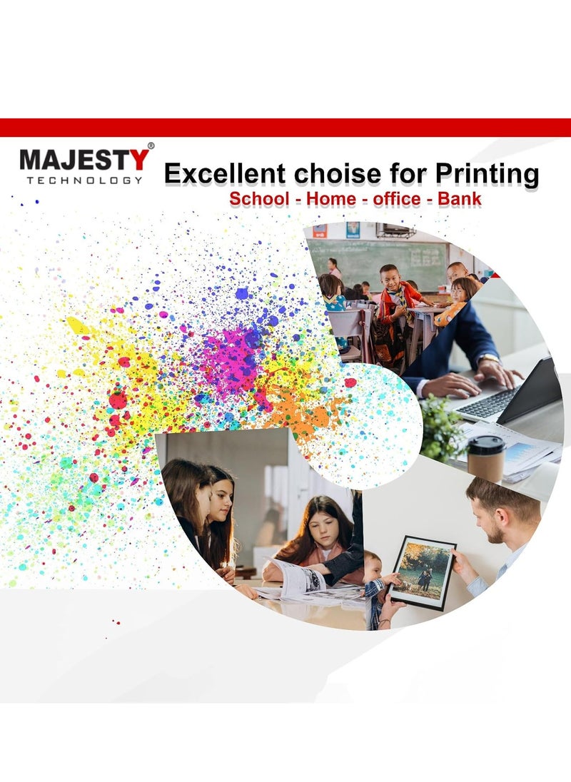 Majesty 207A W2210 W2211 W2212 W2213 Compatible with HP Color Laserjet Pro M255dw M255nw MFP M282nw MFP M283cdw MFP M283fdn MFP M283fdw Black Cyan Yellow Magenta Magenta  - Image 4