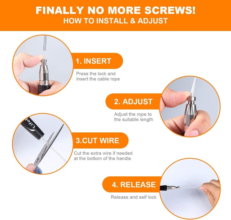 LIFEEZY Jump Rope, High Speed Weighted Jump Rope - Premium Quality Tangle-Free - Self-Locking Screw-Free Design - Jump Ropes for Fitness - Skipping Rope for Workout Fitness, Crossfit & Home Exercises - Image 3