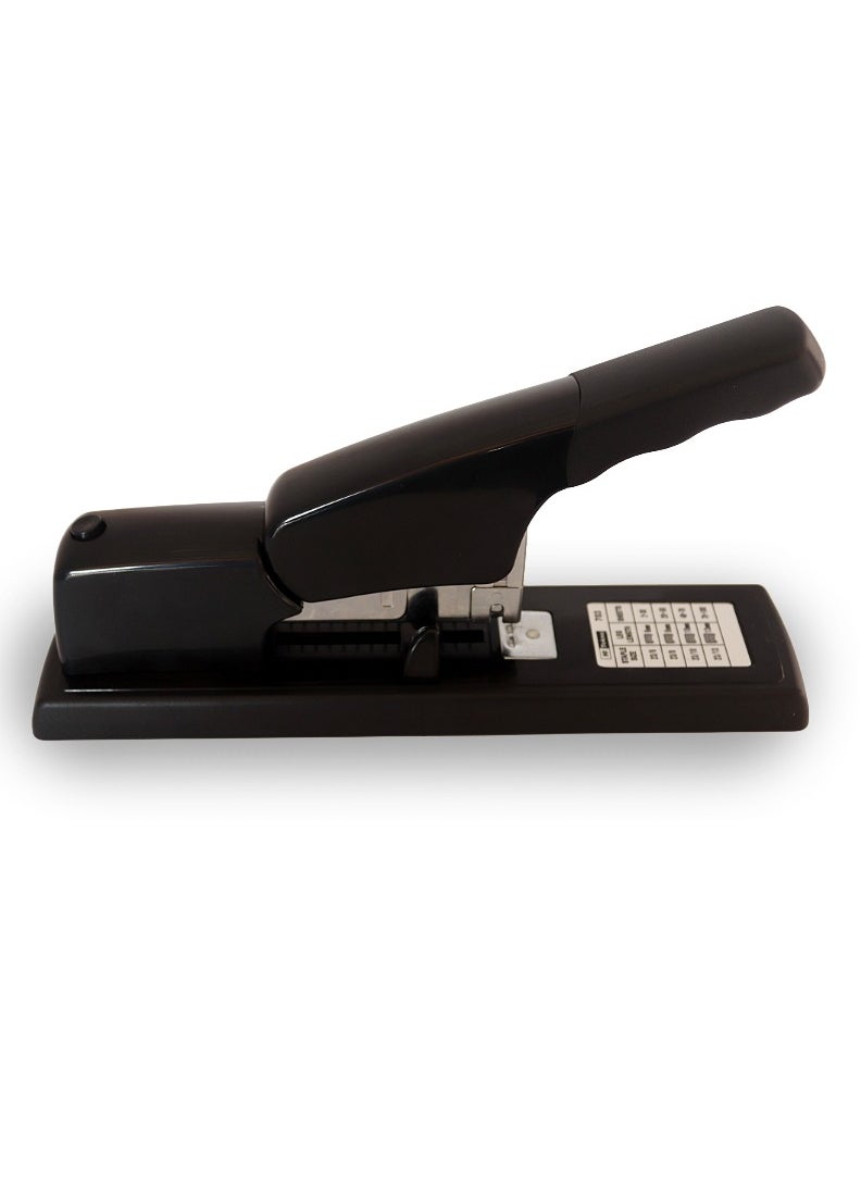 Hi Tekno Heavy Duty Stapler, Large Capacity Labor Saving Stapler Can Staple 100 Pages at Once (Black)  - Image 1