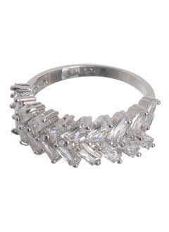 Silver Zircon Ring