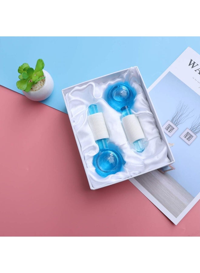 SUPVOX 2pcs Cool Roller Balls Magic Globes Ice Roller Cold Facial Massager for Redness Soothing Sinus ReliefV - Image 4