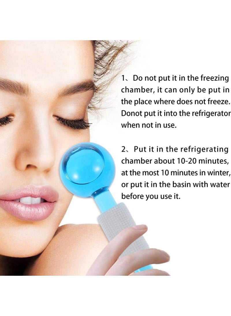 SUPVOX 2pcs Cool Roller Balls Magic Globes Ice Roller Cold Facial Massager for Redness Soothing Sinus ReliefV - Image 3