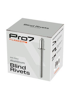 LAWAZIM Pro7 Blind Rivets - 500 Piece 4×14mm - Corrosion Resistant and Easy-to-Install Aluminum Pop Rivets for Metal and Plastic - Ideal for Automotive, Construction, Furniture, and DIY Projects  - Image 5