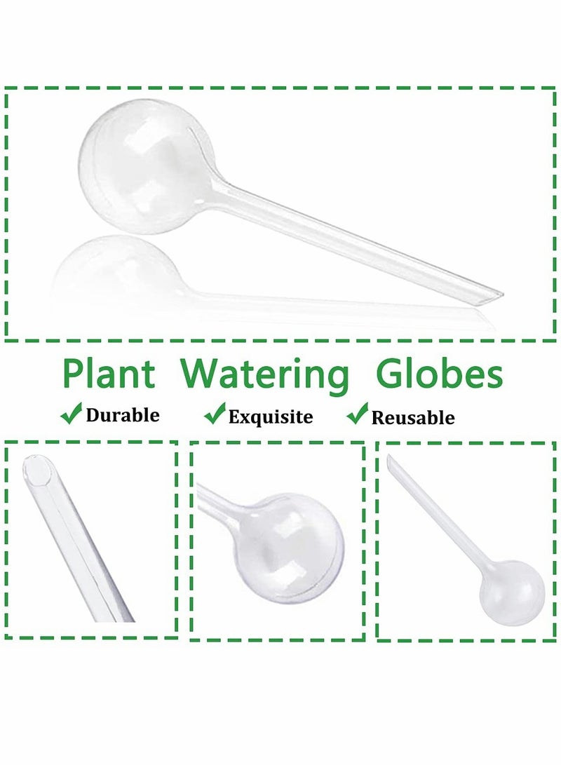 SOLARAE Plant Automatic Watering Globes, Plastic Transparent Bulb Type Device, Flower Self-watering Device for Garden Potted Indoor and Outdoor (12pcs) - Image 2
