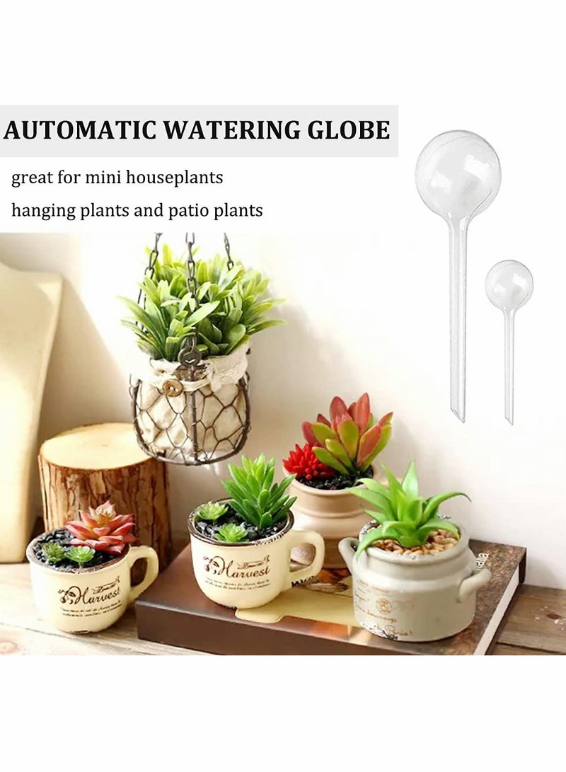 SOLARAE Plant Automatic Watering Globes, Plastic Transparent Bulb Type Device, Flower Self-watering Device for Garden Potted Indoor and Outdoor (12pcs) - Image 3