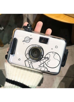 Generic The Student Party Can Take Pictures Of Color Photos With High Pixels For Children With High-definition Retro Camera-Color:Nasa Planet Exquisite Gift Box Packaging - Package 3: Single Camera + 36 Color Films + Gifts  - Image 2