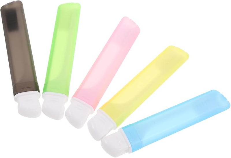 Foldable Travel Toothbrush Set 5 Pack Soft Bristles Portable For Hotel Camping - Image 2