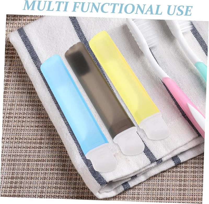 Foldable Travel Toothbrush Set 5 Pack Soft Bristles Portable For Hotel Camping - Image 4