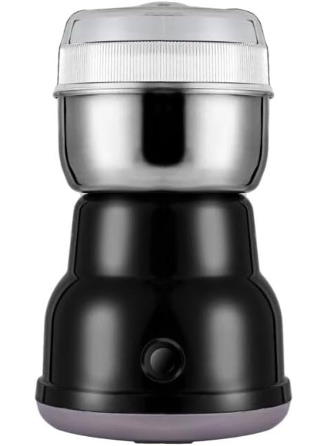 دينكس مطحنة قهوة كهربائية DENX DX2013 - مطحنة عالية السرعة بشفرات من الفولاذ المقاوم للصدأ بسرعة 14000 دورة في الدقيقة، مناسبة لحبوب القهوة والتوابل والأعشاب، سعة 40 جرام، مزودة بمحرك متين طراز 5410. - Image 3