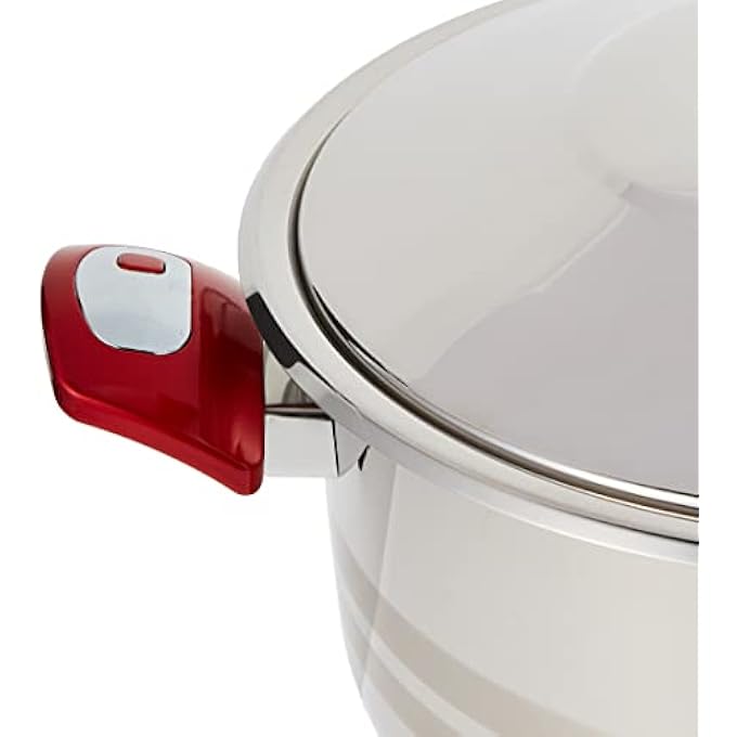 هاسيفير قدر طهي إيليت من الفولاذ المقاوم للصدأ بمقبض صنع في تركيا 26 سم - Image 4